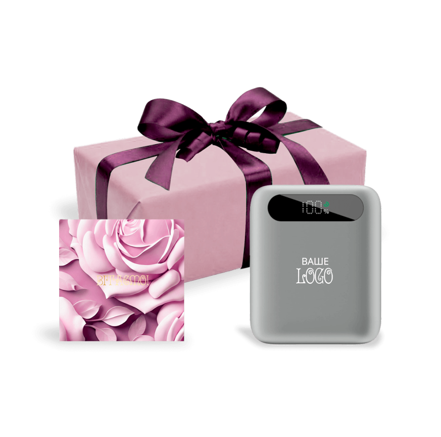 Повербанк с подсветкой Starlight, 10 000 mAh