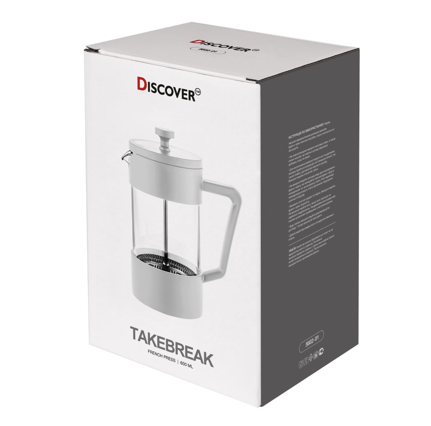 Френч-прес TakeBreak, 600 ml TM Discover