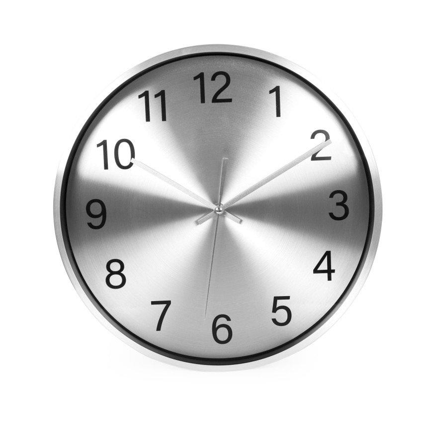 Годинник настінний 35 см., SilverTime , TM TEG Годинник настінний 35 см., SilverTime , TM TEG